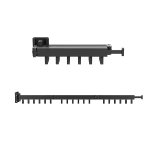 Wasophoogte® Wanddroogrek Pivot 3R – Zwart