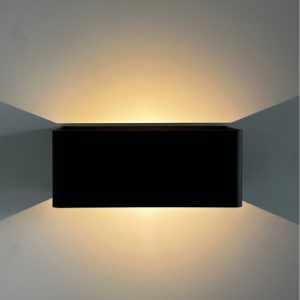Wandlamp oplaadbaar met Bewegingssensor – Zwart – met afstandsbediening – voor binnen