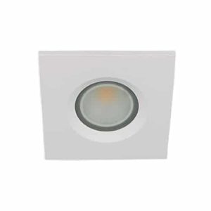 LED spot MR16 COB 3Watt vierkant WIT IP65 dimbaar (12 Volt)