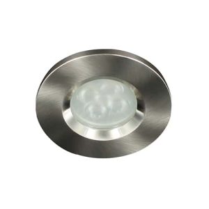 Camilla LED spot GU10 4Watt rond NIKKEL IP65 dimbaar