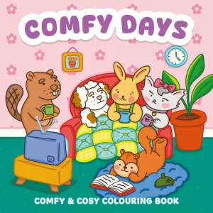 Comfy & cosy colouring Comfy days