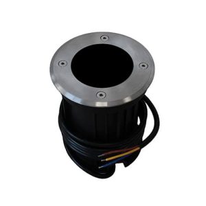 LED grondspot GU10 Ø11cm – RVS armatuur – 230V – IP65 waterdicht rond