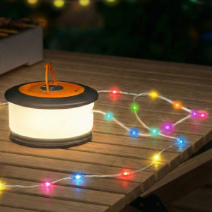 Camping Decoratieve Lichtsnoer | RGB | warm wit | 10 meter | 5W | 2200mAh
