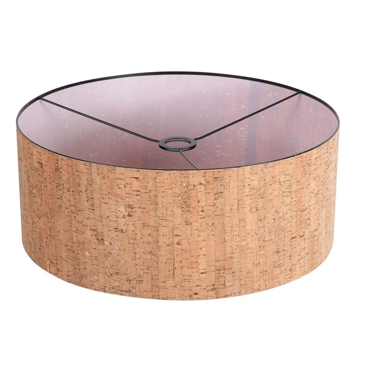 Kap 50*50*20 Rnd Be27 cork - Afbeelding 3
