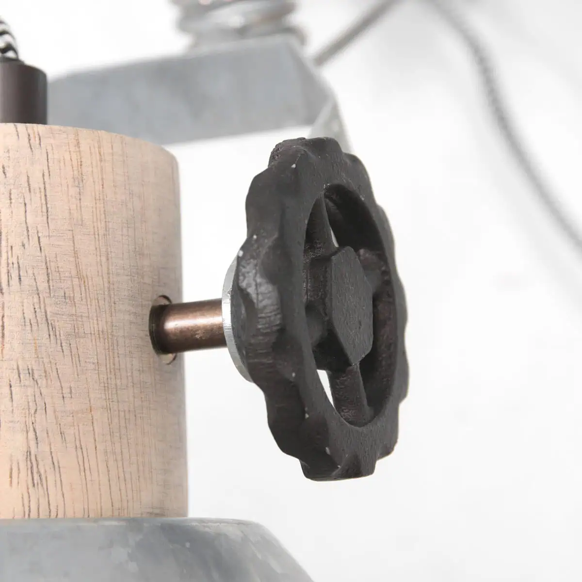 Klemspot en wandlamp Gearwood 2752NI Nikkel E27 fitting - Afbeelding 4