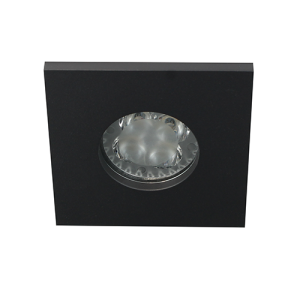Camilla LED spot GU10 4Watt vierkant ZWART IP65 dimbaar