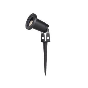 Mini LED tuinspot prikspot armatuur GU10 ZWART 230V IP65 waterdicht