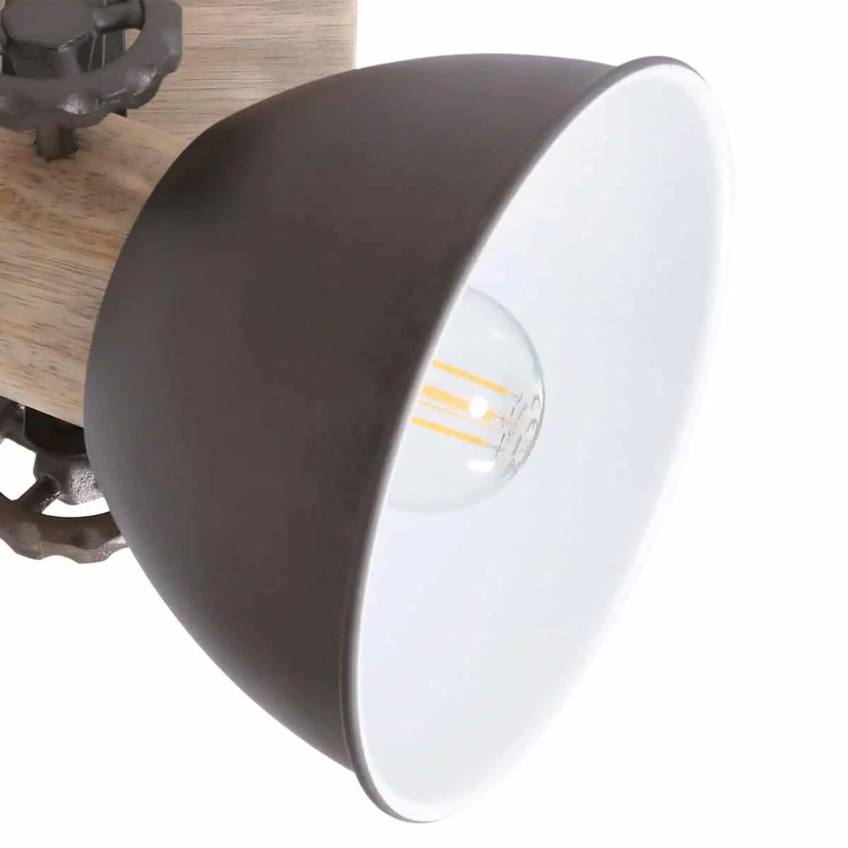 Plafondlamp Gearwood 7968A Antraciet E27 - Afbeelding 7