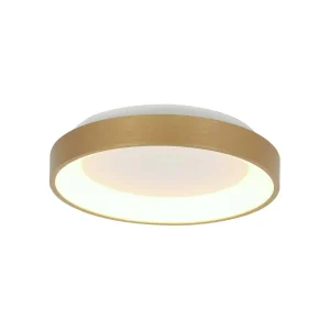 Plafondlamp Ringlede 3690GO Goud rond 28cm