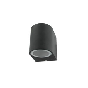 Wandlamp LED 1x4Watt ZWART 230Volt IP44 dimbaar