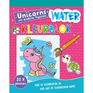 Waterkleurblok Unicorns