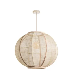 Hanglamp Jute Fabric 68cm Sand ETH 05-HL4041-59 300cm snoer